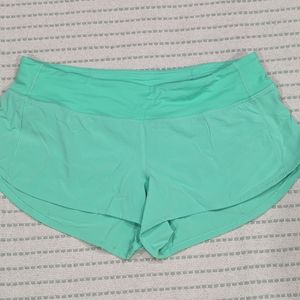 Closet closing 5/14, make offer! Lululemon shorts, neon green size 10